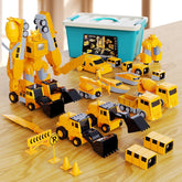 Magnetic Transform Engineering Car Assembled Toys