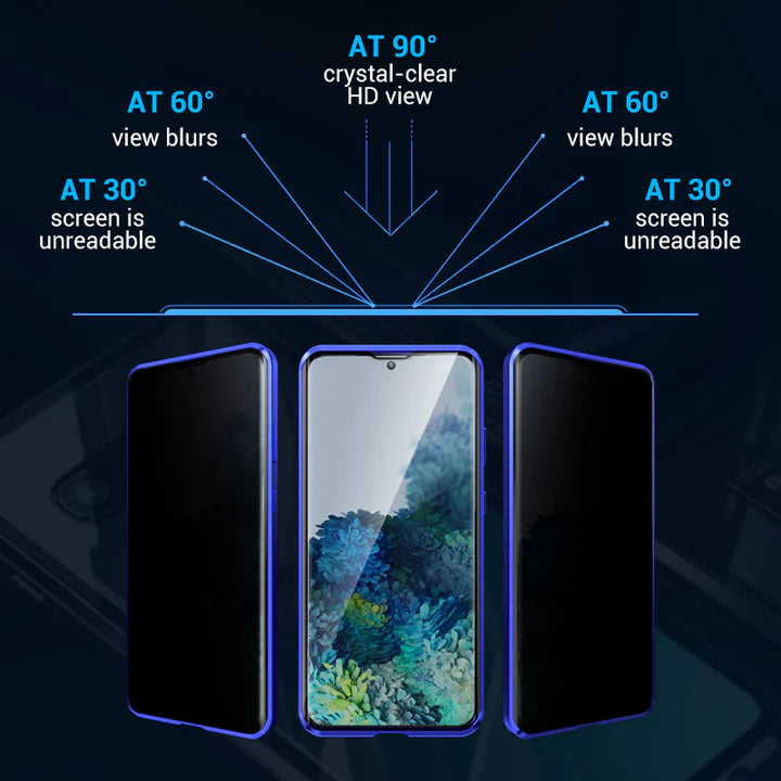 Screen Privacy - Anti-Peeping Magnetic Screen Privacy Cell Phone Case