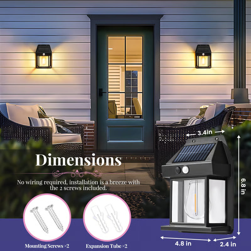 Solar Powered LED Lights